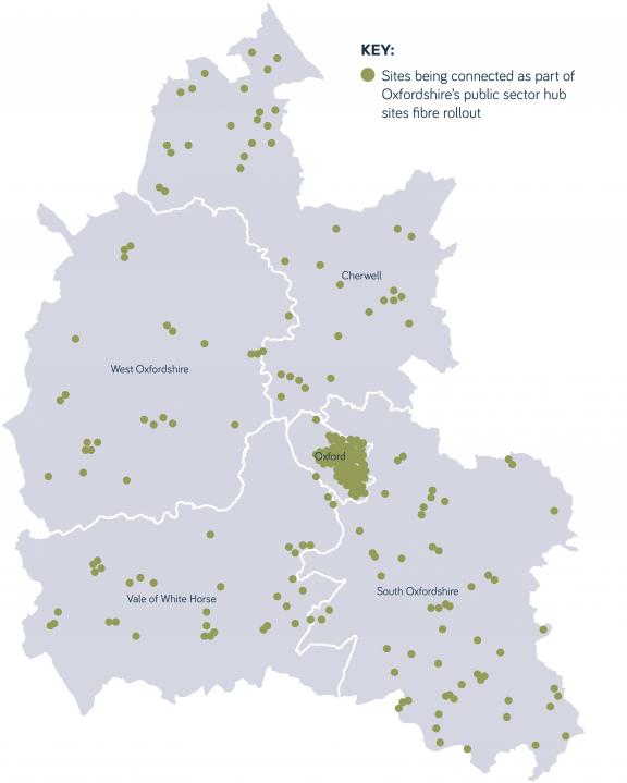 Neos Map Regional Network in Oxfordshire