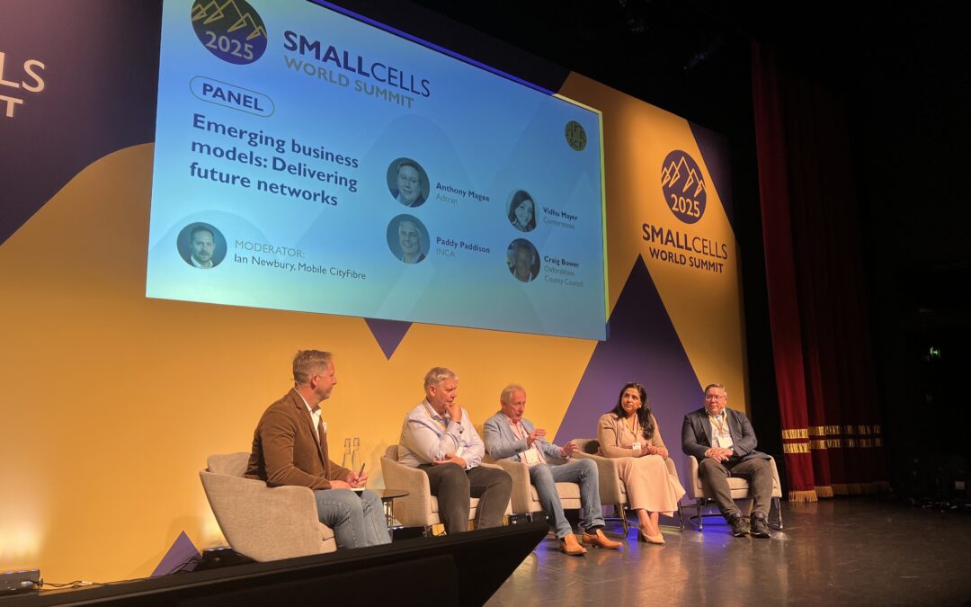 Digital Infrastructure Programme Director joins panel with Cornerstone at Small Cells World Summit 2025